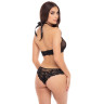 Романтичный комплект Midnight Halter 2-Piece Bra Set Романтичный комплект Midnight Halter 2-Piece Bra Set