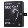 Черный вибростимулятор клитора Satisfyer Spot On 2 Черный вибростимулятор клитора Satisfyer Spot On 2