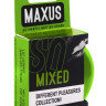 Презервативы в железном кейсе MAXUS Mixed - 3 шт.