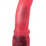 Розовый гелевый вибромассажёр - 19,3 см.