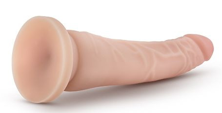 Телесный фаллоимитатор 8.5 Inch Silicone Dildo - 21,6 см. 