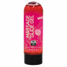 Массажное масло и лубрикант Massage Glide Gel с клубничным ароматом - 200 мл. Массажное масло и лубрикант Massage Glide Gel с клубничным ароматом - 200 мл.