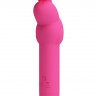 Ярко-розовый вибростимулятор в форме кролика Gerardo