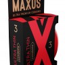 Ультратонкие презервативы в железном кейсе MAXUS Sensitive - 3 шт. Ультратонкие презервативы в железном кейсе MAXUS Sensitive - 3 шт.