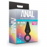 Черная анальная пробка Silicone Loop Plug Small - 7,6 см. Черная анальная пробка Silicone Loop Plug Small - 7,6 см.