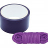 Комплект для связывания BONDX BONDAGE RIBBON   LOVE ROPE PURPLE