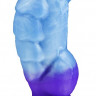 Голубой фаллоимитатор  Мартин small  - 21,5 см.