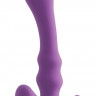 Фиолетовая силиконовая анальная пробка-стимулятор Ace III Plug - 12,7 см. 
