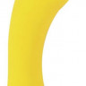 Желтый вибратор Fantasy Foxy - 15,7 см.