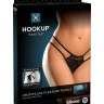 Черные трусики Crotchless Pleasure Pearls S-M-L с бусинами и анальным стимулятором Черные трусики Crotchless Pleasure Pearls S-M-L с бусинами и анальным стимулятором