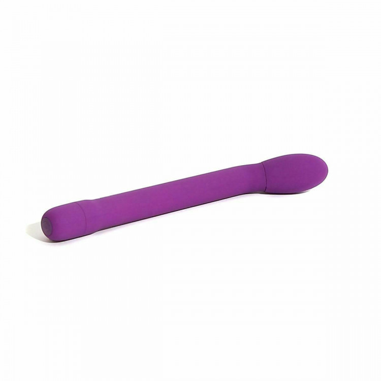Фиолетовый G-стимулятор с вибрацией Bgee Classic - 18 см.