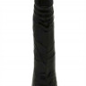 Черный гнущийся фаллоимитатор REALISTIC - 18,5 см.