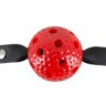 Классический кляп с красным шариком Knebel