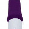Фиолетовый гибкий рельефный вибратор Sparta - 23 см.