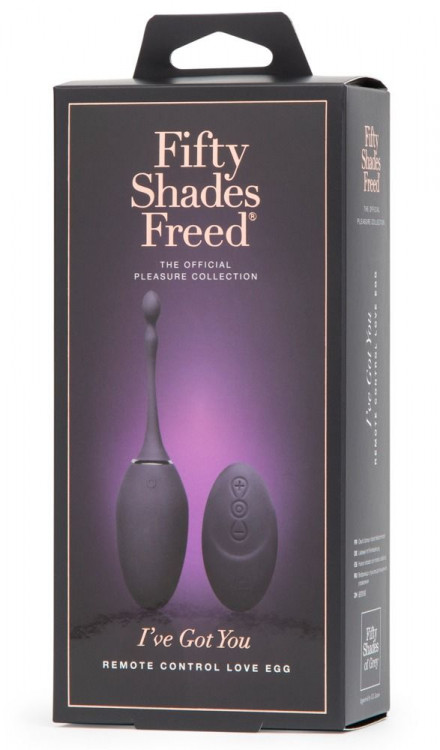 Фиолетовое виброяйцо I ve Got You Rechargeable Remote Control Love Egg