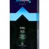 Презервативы увеличенного размера DOMINO Classic King size - 6 шт. Презервативы увеличенного размера DOMINO Classic King size - 6 шт.