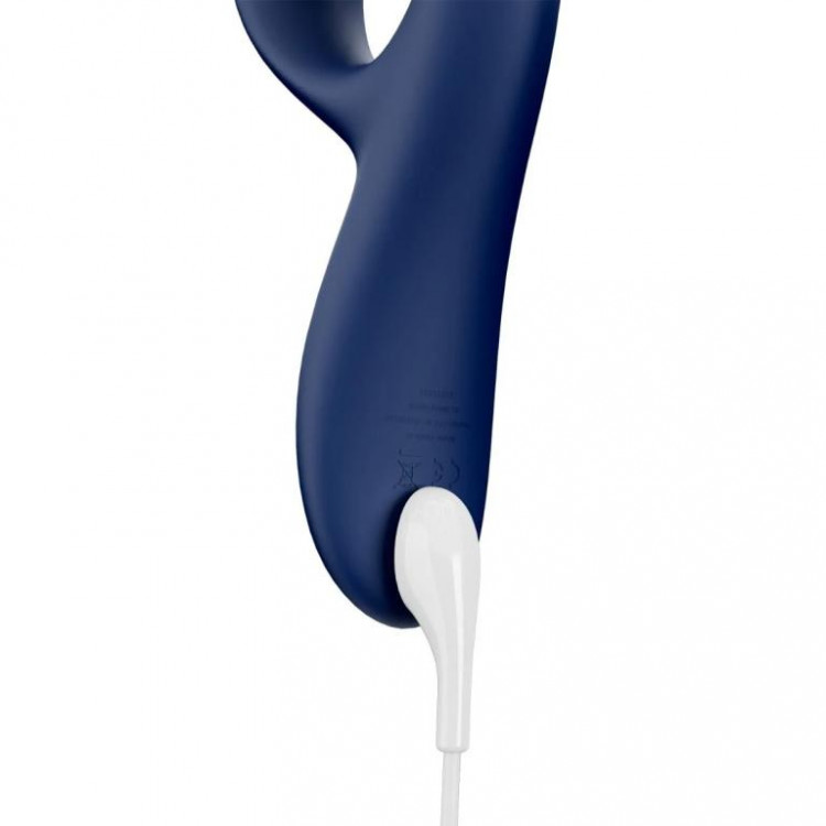 Темно-синий вибратор-кролик We-Vibe Nova 2 - 20,5 см.