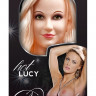 Надувная кукла с вибрацией и 2 любовными отверстиями Hot Lucy Lifesize Love Doll