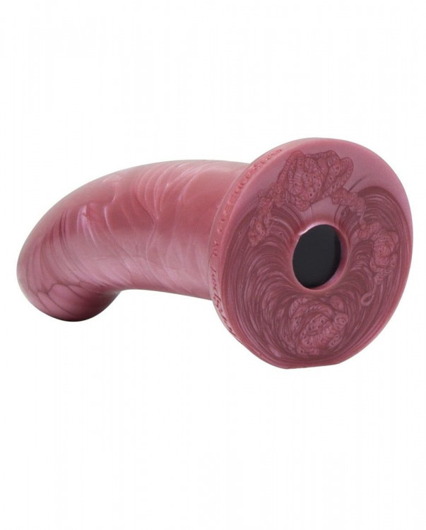 Розовый фаллоимитатор Golden Rose Dildo Small - 13,5 см.