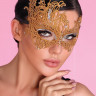 Золотистая ажурная маска Mask Golden