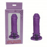 Фиолетовая насадка-фаллос для секс-машин