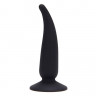 Чёрный анальный стимулятор THE BUTT ARROW SILICONE - 12,5 см. Чёрный анальный стимулятор THE BUTT ARROW SILICONE - 12,5 см.