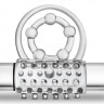 Прозрачное эрекционное виброкольцо Vibrating Super Clitifier