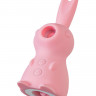 Розовый вакуум-волновой стимулятор клитора Lovey-Dovey