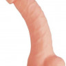 Телесный фаллоимитатор SEDUCER Bended Lust - 18,5 см.