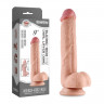 Телесный фаллоимитатор на присоске Sliding Skin Dual Layer Dong - 24,5 см. Телесный фаллоимитатор на присоске Sliding Skin Dual Layer Dong - 24,5 см.