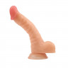Телесный фаллоимитатор Prelude Dildo - 20 см. Телесный фаллоимитатор Prelude Dildo - 20 см.