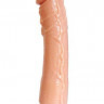 Вибратор телесного цвета Realistic Cock Vibe - 20 см.