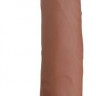 Коричневый фаллоимитатор SEDUCER Long John - 21,5 см. Коричневый фаллоимитатор SEDUCER Long John - 21,5 см.