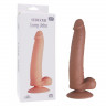 Коричневый фаллоимитатор SEDUCER Long John - 21,5 см. Коричневый фаллоимитатор SEDUCER Long John - 21,5 см.