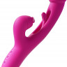 Розовый вибратор-кролик G Spot Ultra - 26,5 см.