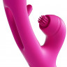 Розовый вибратор-кролик G Spot Ultra - 26,5 см.