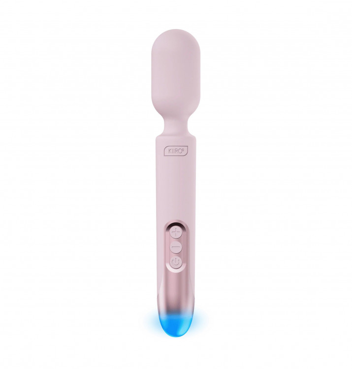 Розовый интерактивный вибратор ProWand Vibrator