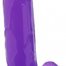 Фиолетовый реалистичный фаллоимитатор Mr. Bold L - 18,5 см. Фиолетовый реалистичный фаллоимитатор Mr. Bold L - 18,5 см.