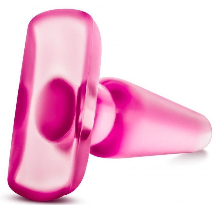 Розовая анальная пробка Eclipse Anal Pleaser Medium - 12 см.