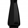 Черный анальный стимулятор на присоске Bottom Line Model 3 - 13 см.