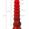 Силиконовый вибратор Monster Tops - 27 см.