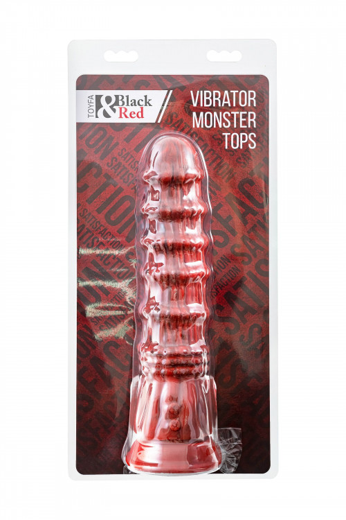 Силиконовый вибратор Monster Tops - 27 см.