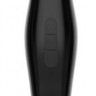 Черный вибратор Oscar - 32,2 см.