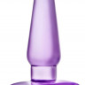 Фиолетовая анальная пробка Eclipse Pleaser Small - 10,8 см.