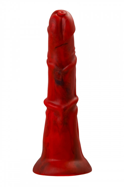 Силиконовый вибратор Monster Rex - 24,5 см.