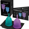 Набор менструальных чаш Clarity Cup (размеры S и L)
