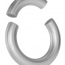 Серебристое магнитное кольцо-утяжелитель