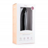 Черный силиконовый фаллоимитатор Suction Cup Dildo - 21 см.