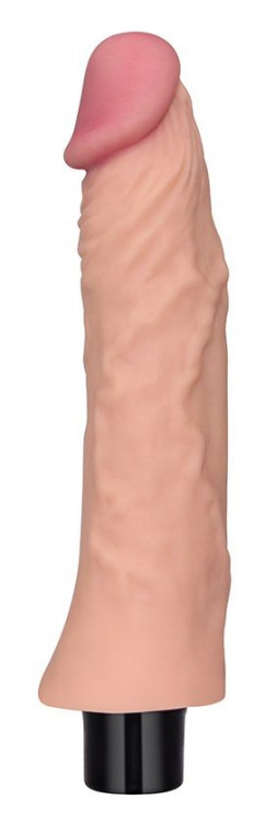 Крупный вибратор-реалистик Real Softee - 20,3 см.