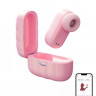 Розовый вакуумный стимулятор клитора Alggie Earphone с управлением через приложение Розовый вакуумный стимулятор клитора Alggie Earphone с управлением через приложение